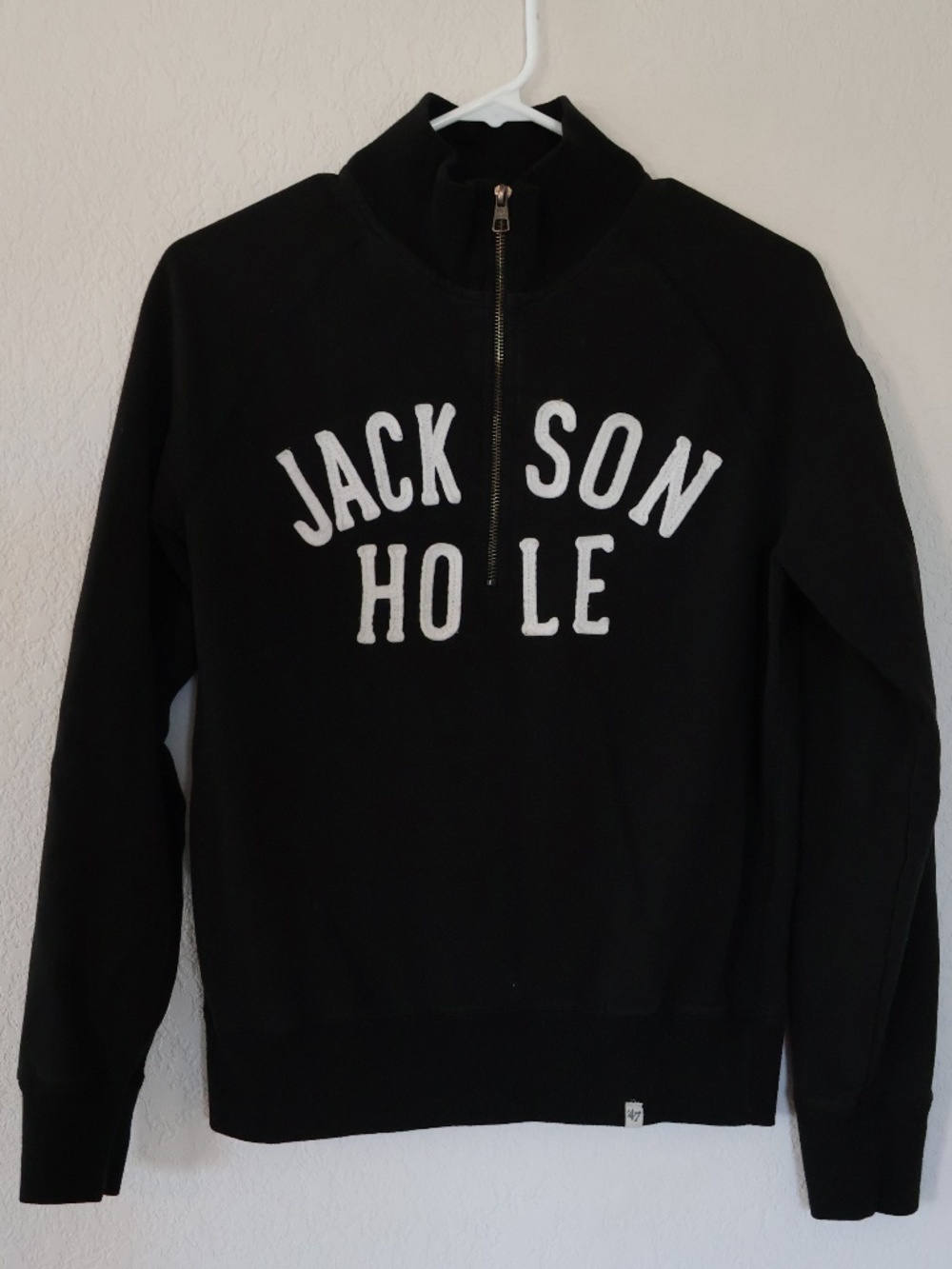 Jackson Hole qtr zip 47 brand sweatshirt